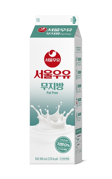 ▲서울우유 무지방우유