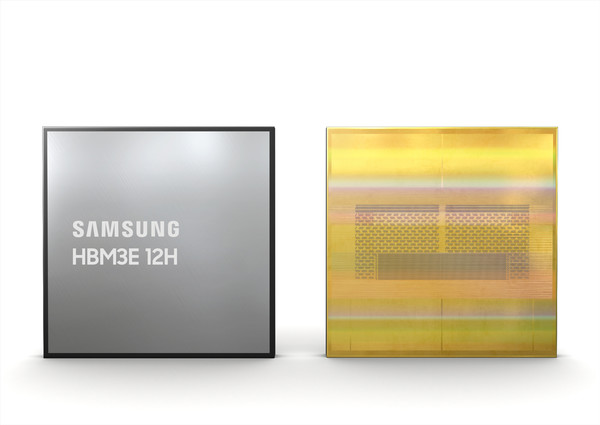 ▲36GB HBM3E 12H D램
