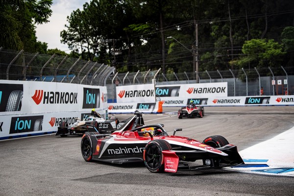 ▲포뮬러 E 시즌 11 2025 상파울루 E-PRIX 대회 장면
