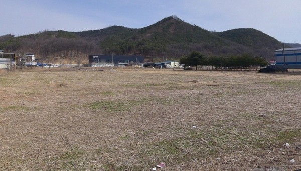 ▲안동 용상 하늘채 리버스카이가 들어서는 부지 전경.