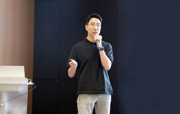 ▲김민교 두산로보틱스 대표. 사진=두산