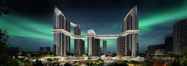 ▲용산정비창 전면1구역 HDC현대산업개발 예상 투시도