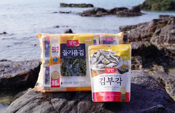 ▲동원F&B 양반김 연출사진