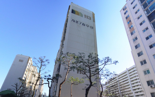 ▲개포우성7차 전경