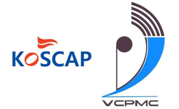▲(왼쪽) 함저협 로고 (오른쪽) VCPMC 로고