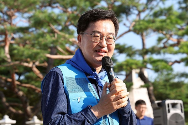 ▲축사하는 김동연 경기도지사