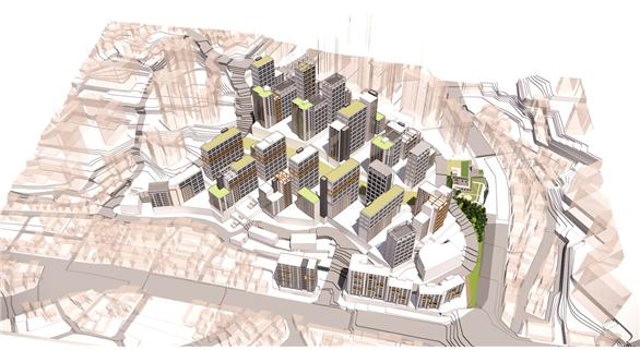 ▲금호21구역 재개발사업 조감도