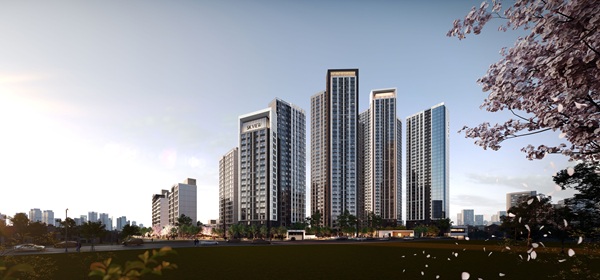 ▲광명13-1·2구역 재개발 투시도(주간)