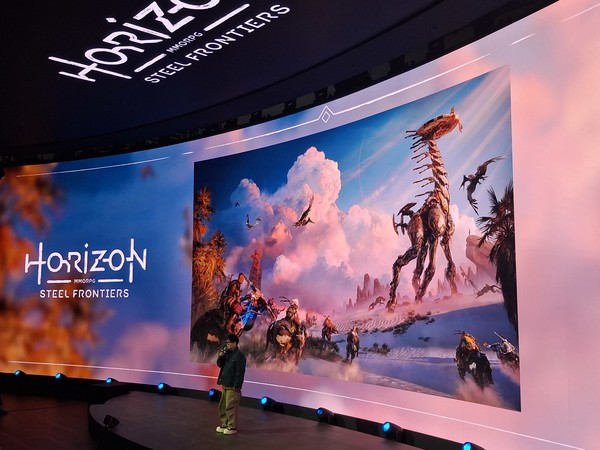 ▲엔씨소프트의 미공개 신작 MMORPG '호라이즌 스틸 프론티어스'