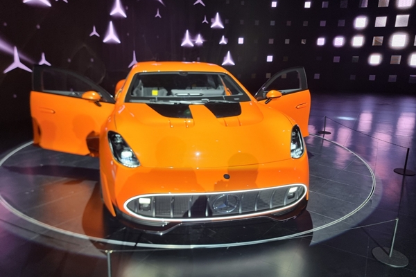 ▲메르세데스-벤츠 '콘셉트 AMG GT XX'