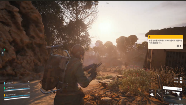 ▲실사풍 그래픽과 현실감 넘치는 캐릭터 연출