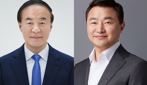 ▲(사진 왼쪽부터) 전영현 대표이사 부회장 겸 DS부문장·메모리사업부장, 노태문 삼성전자 대표이사 사장 겸 DX부문장·MX사업부장