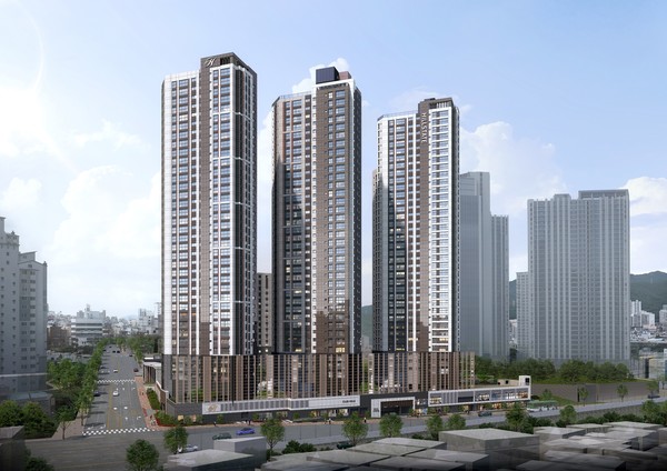 ▲힐스테이트 가야 투시도