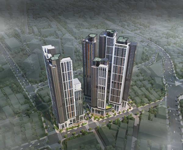 ▲힐스테이트 선암호수공원 조감도