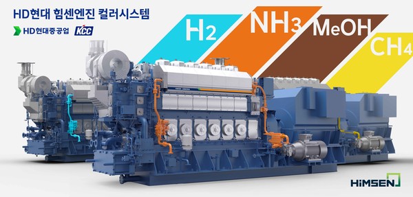 ▲HD현대 힘센엔진 컬러시스템