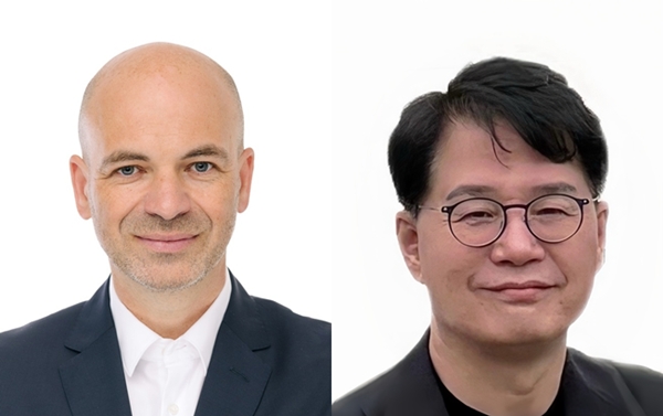 ▲만프레드 하러 현대차그룹 R&D본부장 사장(왼쪽), 정준철 제조부문장 사장 사진=현대차그룹