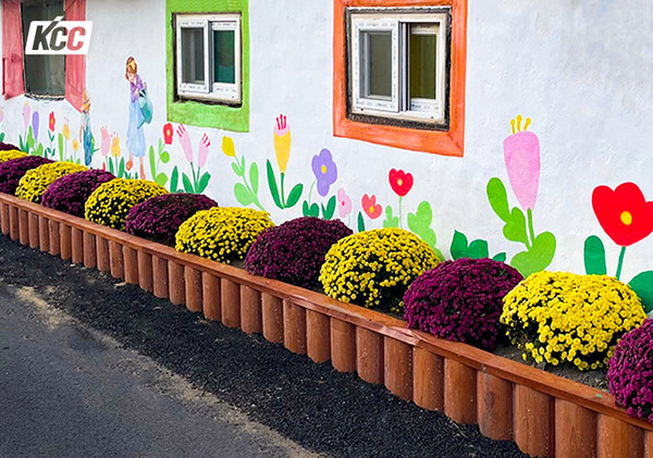 ▲파주시 적성면 마지 1리 마을 벽화