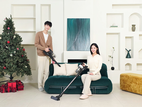 ▲삼성전자가 무선 스틱 청소기 '제트핏'을 출시한다.