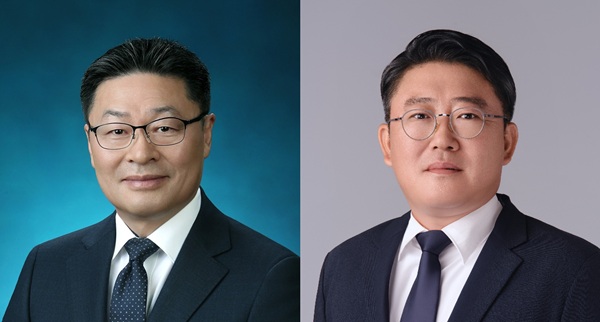 ▲박종율 오리온 러시아 법인 대표(왼쪽), 여성일 베트남 법인 대표