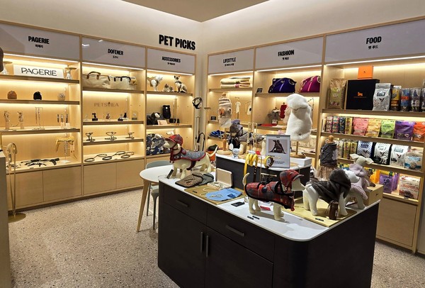 ▲‘하우스오브신세계 청담’에 입점한 ‘펫츠비아 엣지’