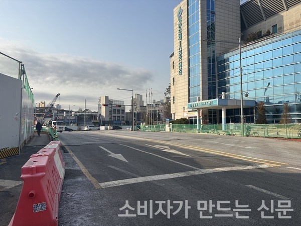 ▲신풍역에서 더샵 신풍역까지 이동하는 도보 풍경 