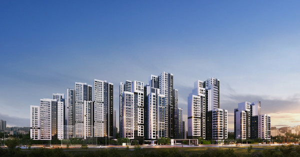 ▲더샵 신풍역 투시도 