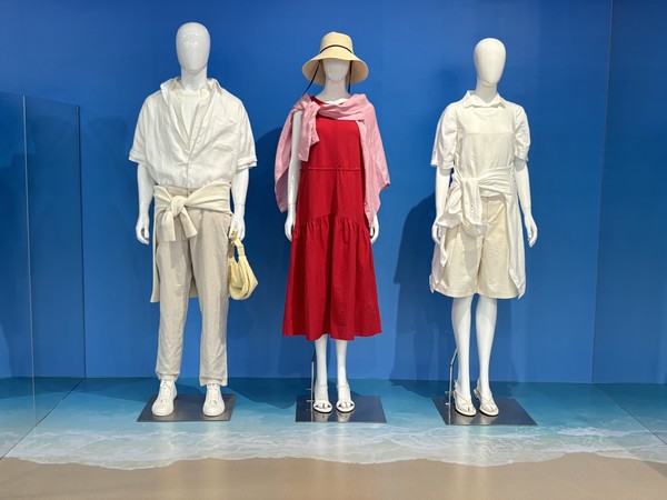 ▲휴양지 감성으로 꾸며진 ‘아말피 코스트’ 존.