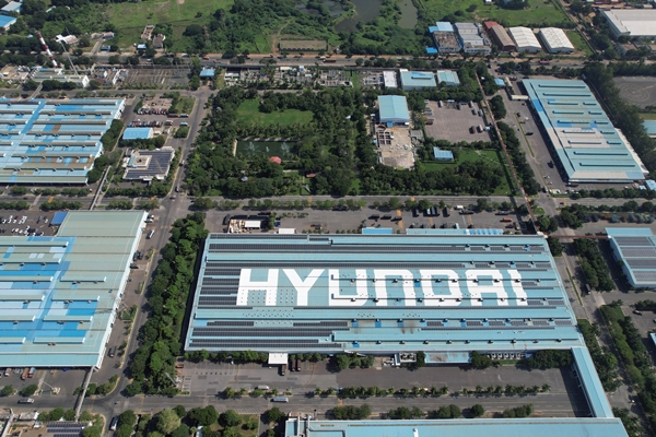 ▲현대차 첸나이 공장