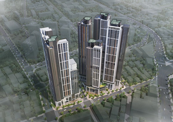 ▲힐스테이트 선암호수공원 조감도