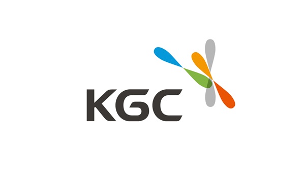 ▲리뉴얼된 KGC CI