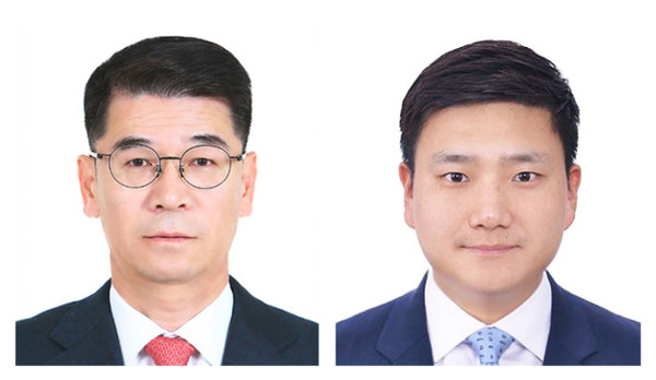 ▲박종성 대표이사(왼쪽), 손대희 대표이사