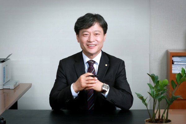 ▲고경모 유진투자증권 대표이사 사장.