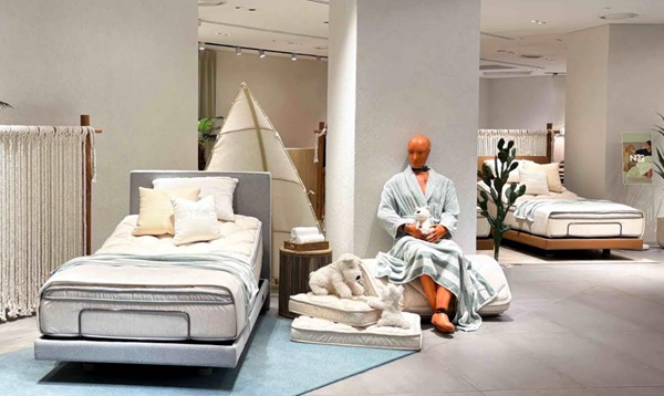 ▲롯데백화점 잠실점 N32 팝업스토어 전경. 제공=시몬스