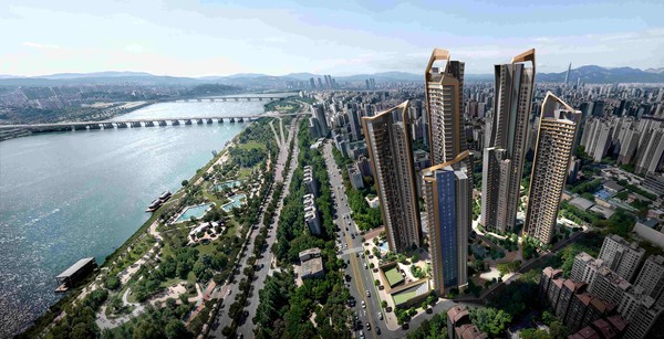 ▲삼성물산 '래미안 일루체라' 예상 조감도