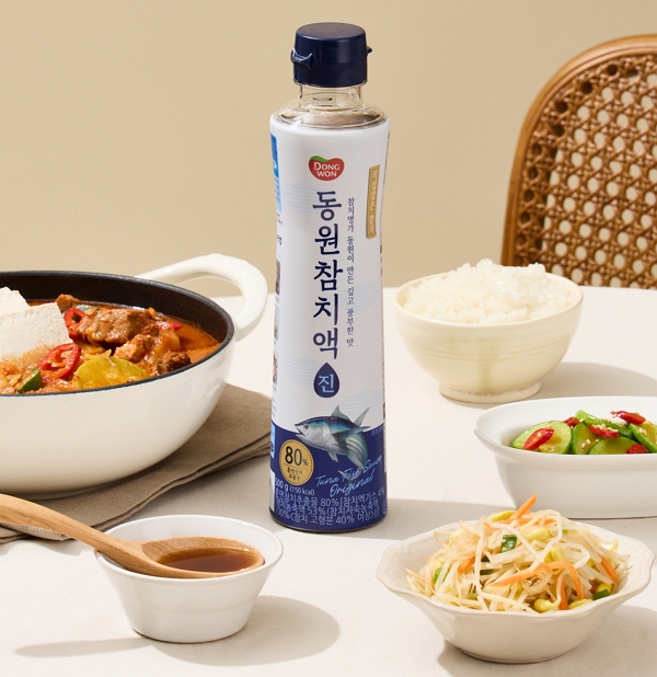 ▲동원F&B '동원참치액'