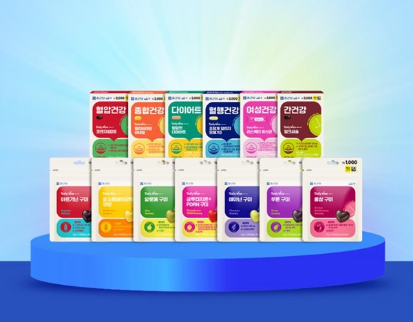 종근당 '데일리와이즈’ 제품군