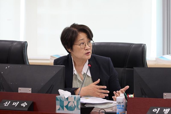 ▲신미숙 경기도의원. 사진=경기도의회